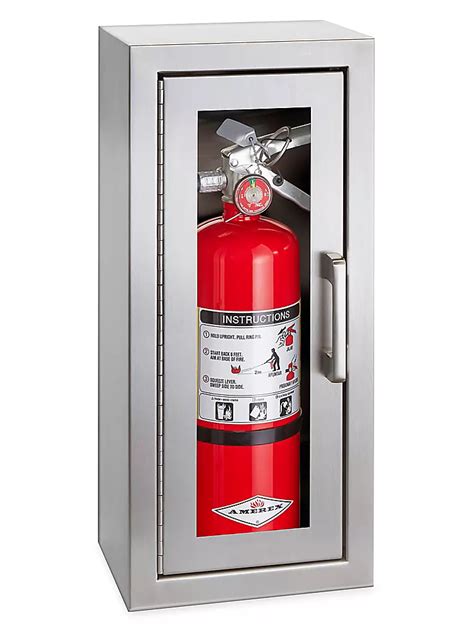 stainless steel fire extinguisher cabinet price|free standing fire extinguisher cabinet.